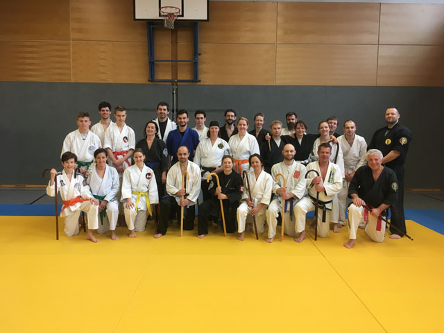 Gruppenfoto vom IKF-Lehrgang 2018