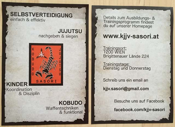 Sasori Flyer 2015